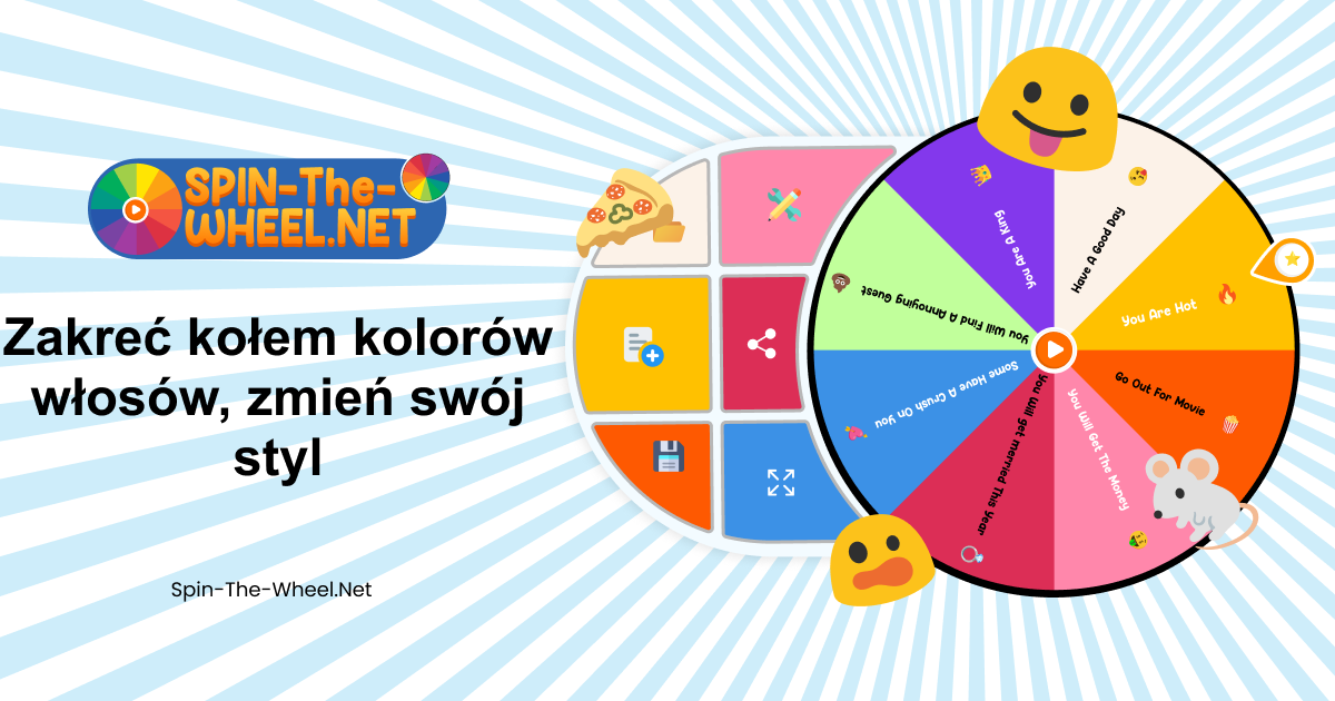 Koło koloru włosów