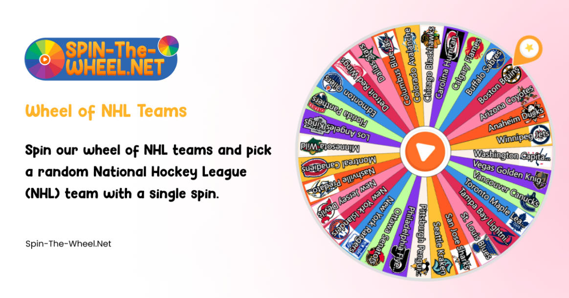 NHL Team Wheel