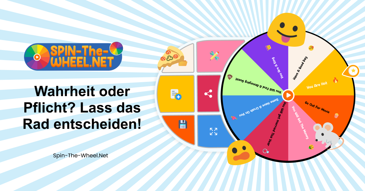Wahrheits-oder-Pflicht-Rad