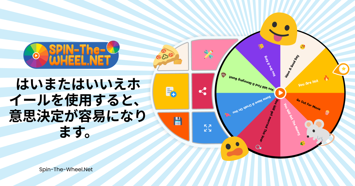 はい/いいえホイール