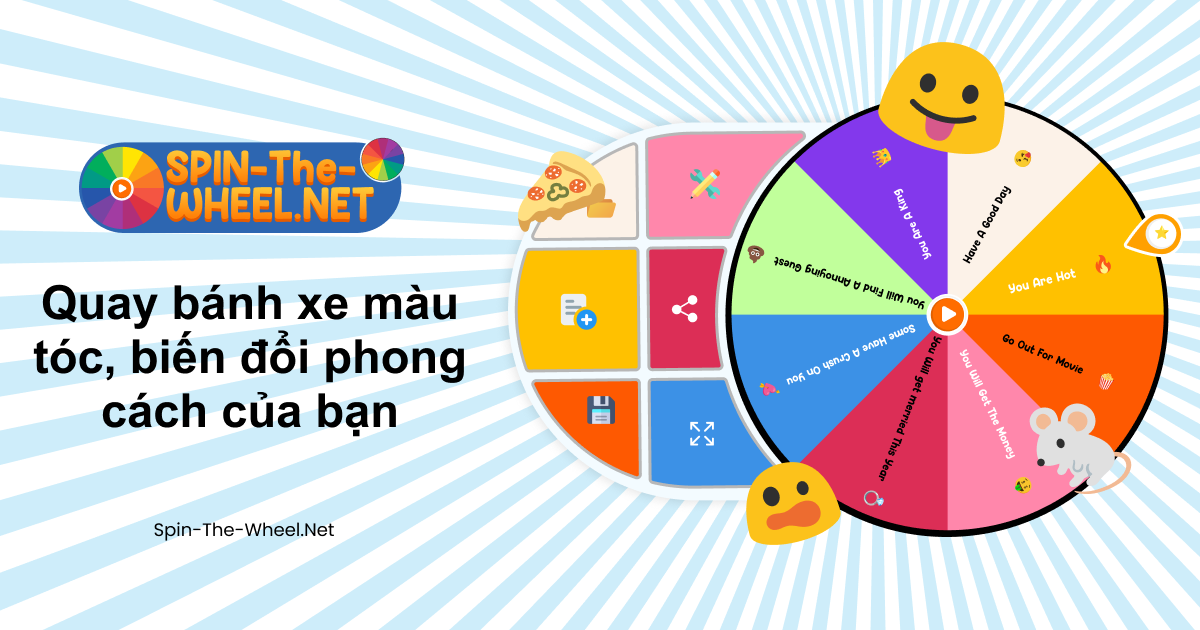Bánh xe màu tóc