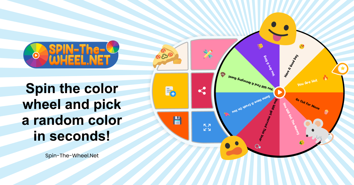 Color Wheel Spinner