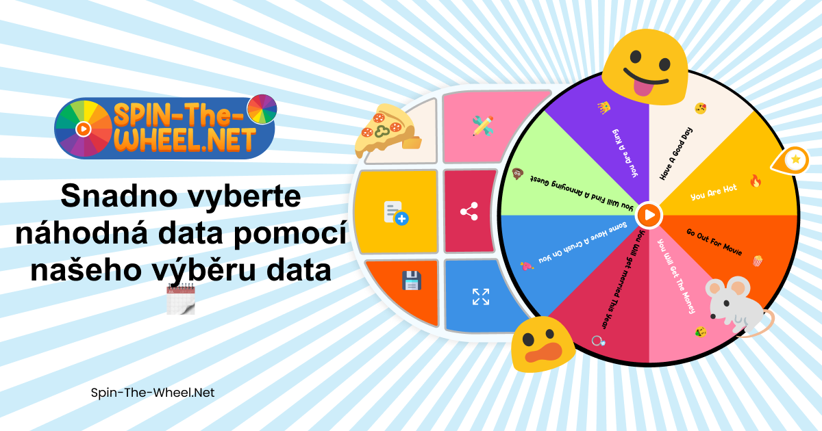 Kolečko pro výběr data