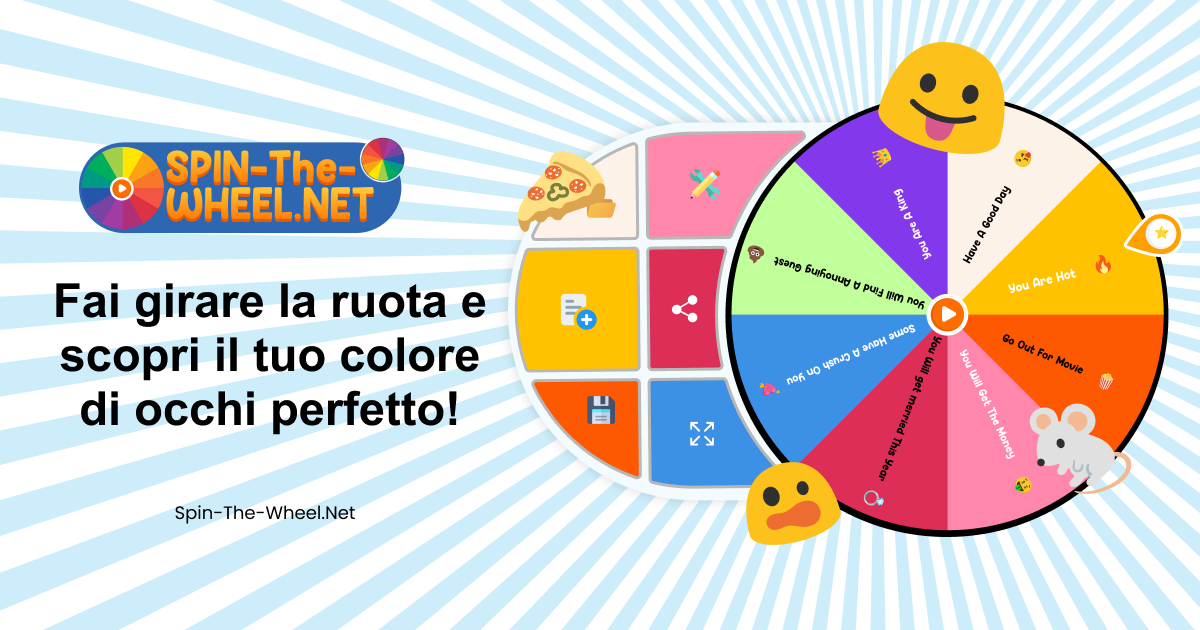 Ruota dei colori degli occhi