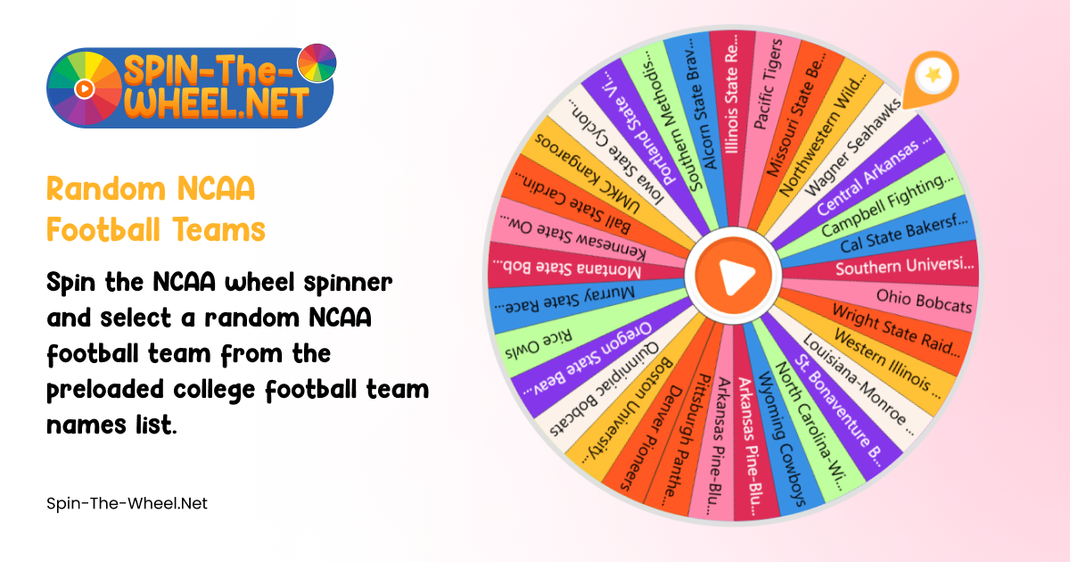 NCAA Team Wheel